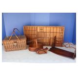 Type Tray Drawer, Handmade Basket, Wood Decor