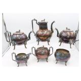 Reed & Barton Silverplate 1865 Tea & Coffee Set