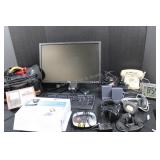 Video Recorder, Monitor, Speakers, Phone