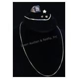 10K Gold Ring & 14K Bracelet, Chain