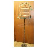 Vintage Birdcage on Stand