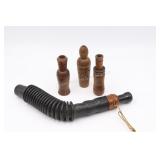 3 wood Duck Calls & Scotch Call