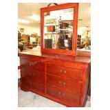 Dresser w/Mirror and Nightstand