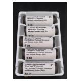 5 US Mint State Quarter Rolls National Parks