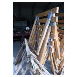 4 Sets of Saw Horses