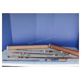 5 Fly Rods & Case