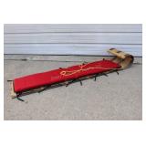 LL Bean Toboggan & Cushion Set