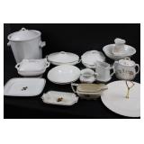 Assorted Ironstone Kitchen Wares