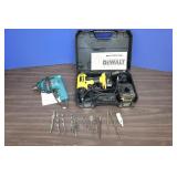 Mikita 3/8 Corded & DeWalt 18V 3/8 Cordless Drills