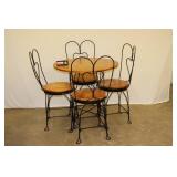 Ice Cream Table & 4 Chairs