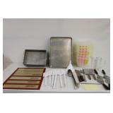 Baking Pans, Cookie Sheets, Measuring Cup