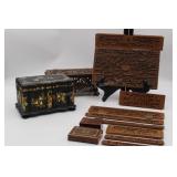 Old Intricate Wooden Boxes