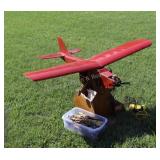 Wood Airplane, Power Panel, Parts