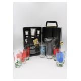 Vintage Trav-L-Bar & Retro Tumblers