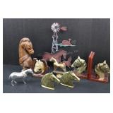 Horse Figures & Bookends