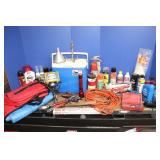 Cooler, Hand Tools, Extension Cords, Chemicals