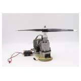 RC Model Airplane Engine with Propeller