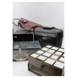 Camera, Tri-Pod, Slides and Projector