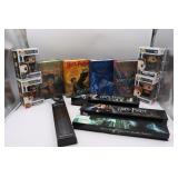 Harry Potter Wands, Pop Figures, Books