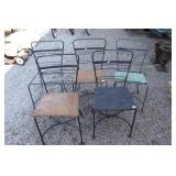 5 Metal Chair Frames