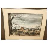 Paul Lougeay original Water Color