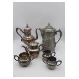 Silver Plate Tea Coffee Service Set