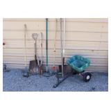 Pull Behind Seeder, Garden Tools