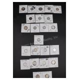 23 Mercury Dimes