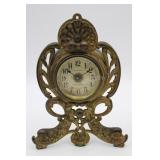 Weisner Brass Dresser Clock Kansas City
