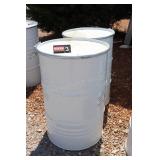 2- 55 Gallon Metal Drums
