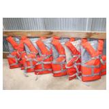 6 Stearns Marine Max Universal Life Jackets