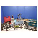 Ratchets, Sockets, Miter Saw, Clamps, Soldering