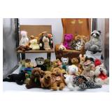 Doll Desk & Chair, Beanie Babies- SOME Early PVC!