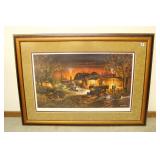 Terry Redlin "Morning Warm Up" 1719/9500