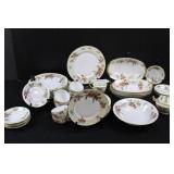 Silver Maple Dinnerware Set Czechoslovakia
