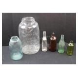 Old Kitchen Bottles & Jars