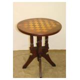 Antique Inlayed Game Table