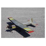 Wood RC Airplane w/Engine