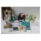 Bathroom items-Shampoo, Soap, Travel Bags