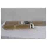 2 New Tan Rugs 54" x72" & 36" x 60"