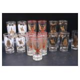 MCM Americana Barware Glasses