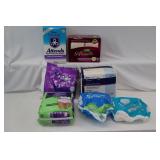 Assortment of adult diapers