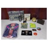 Gun Book, NRA Bag, Thermos, Coins, Inflatable