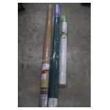 3 NIP vinyl roll up blinds