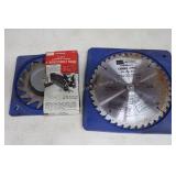 10" carbide tipped Saw Blade & 7" adjst. Dado