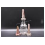 Brookings Oil Bottle & Oil Spouts