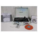 Crowley Record Player, 2 Radios-  all work