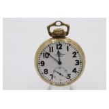 Ball & Co. Railroad 14K GF Pocket Watch