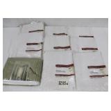 NIP 84" Curtains and Scarf valance