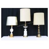 3 Vintage Lamps